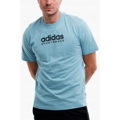 Koszulka Mężczyzna adidas T-shirt Bluzka Sportowa Treningowa Bawełniana r. M. Niebieskie t-shirty męskie Adidas, m, bez wzorów, z bawełny, bez kołnierzyka. Za 127.00 zł.