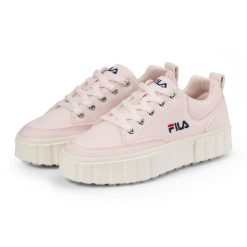 Buty damskie FILA Sandblast C. Czerwone obuwie treningowe damskie Fila, na fitness i siłownię. Za 229.99 zł.