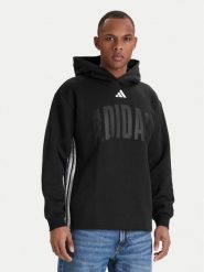 Adidas Bluza Stadium Graphic KD0287 Czarny Loose Fit. Czarne bluzy bez kaptura męskie Adidas, m, z bawełny. Za 348.99 zł.