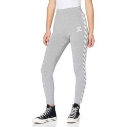 Legginsy treningowe damskie Hummel Classic Taped. Szare legginsy sportowe damskie HUMMEL, na zimę, s, bez wzorów, z bawełny, narciarskie. W wyprzedaży za 47.00 zł.