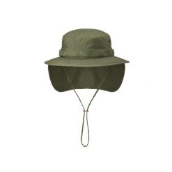 Kapelusz boonie z odpinaną osłoną karku Olive Green. Zielone kapelusze damskie HELIKON-TEX, bez wzorów. Za 47.99 zł.