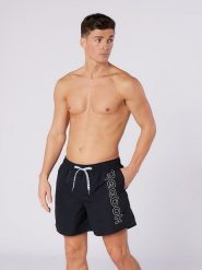 Reebok Szorty kąpielowe "Abbott" w kolorze czarnym rozmiar: M. Czarne szorty sportowe męskie Reebok, m, z materiału, outdoorowe. Za 52.99 zł.