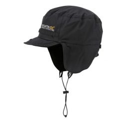 Męska czapka Padded Igniter czarna. Zielone czapki męskie Regatta, na zimę, bez wzorów, klasyczne. Za 80.00 zł.