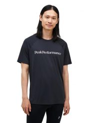 Koszulka Peak Performance męska Active Tee czarna - L. Czarne t-shirty sportowe męskie Peak Performance, l, z bawełny, bez ramiączek, do biegania. Za 179.00 zł.