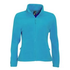 Damska Bluza Polarowa North Fleece Jacket. Niebieskie bluzy bez kaptura damskie SOL'S, l, z polaru. Za 110.99 zł.