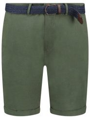 Geographical Norway Bermudy "Plageo" w kolorze khaki rozmiar: S. Brązowe szorty męskie Geographical Norway, bez wzorów, z tkaniny. Za 87.81 zł.