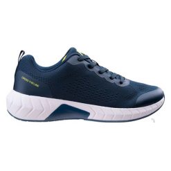 Buty męskie IQ Jarger - niebieskie, Rozmiar buta 46. Niebieskie buty trekkingowe męskie IQ, bez zapięcia, na fitness i siłownię. W wyprzedaży za 189.99 zł.