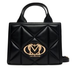 Torebka LOVE MOSCHINO. Czarne torebki klasyczne damskie Love Moschino, bez wzorów, bez dodatków. Za 849.99 zł.