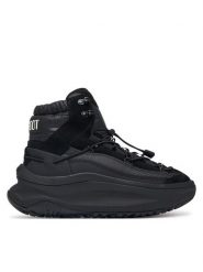 Moon Boot Śniegowce Moon 247 Xlace Mid 80D2490030 S Czarny. Czarne kozaki dziewczęce Moon Boot, ze skóry. Za 989.99 zł.