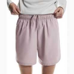 Spodenki do biegania damskie On 5" Core. Czerwone szorty damskie On, bez wzorów, z elastanu. Za 289.99 zł.