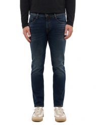 Męskie Spodnie jeansowe Mustang Style Oregon Slim Denim Blue 1016800 5000 883. Niebieskie spodnie materiałowe męskie Mustang, bez wzorów, z denimu. Za 219.99 zł.