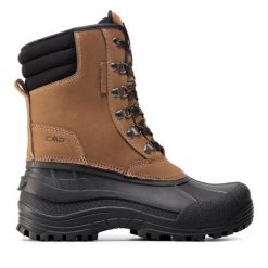 Śniegowce CMP. Brązowe buty zimowe męskie CMP, bez zapięcia. Za 449.99 zł.