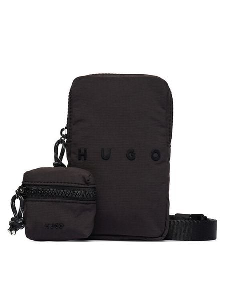 HUGO Saszetka 50568407 Czarny. Czarne saszetki męskie Hugo, z materiału. Za 354.99 zł.