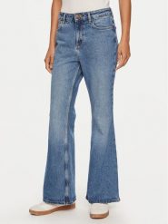 Wrangler Jeansy Fierce 112356799 Niebieski Flare Fit. Niebieskie jeansy damskie Wrangler. Za 249.99 zł.