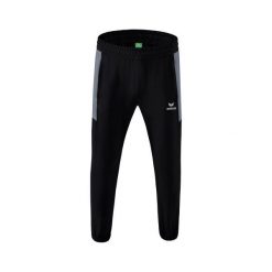 Prezentacyjny strój do joggingu Erima Team. Czarne szorty męskie Erima, bez wzorów, z materiału, sportowe. Za 185.00 zł.