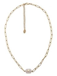 U.S. Polo Assn. Pozłacany naszyjnik - dł. 36,5 cm rozmiar: onesize. Białe naszyjniki damskie U.S. Polo Assn., pozłacane. Za 79.03 zł.