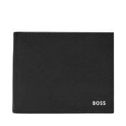 Portfel BOSS. Czarne portfele męskie Boss, bez wzorów. Za 449.99 zł.
