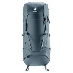 Plecak trekkingowy Deuter Aircontact Core 60+10 - graphit/shale. Szare plecaki damskie Deuter, bez wzorów, z materiału. Za 1,308.60 zł.