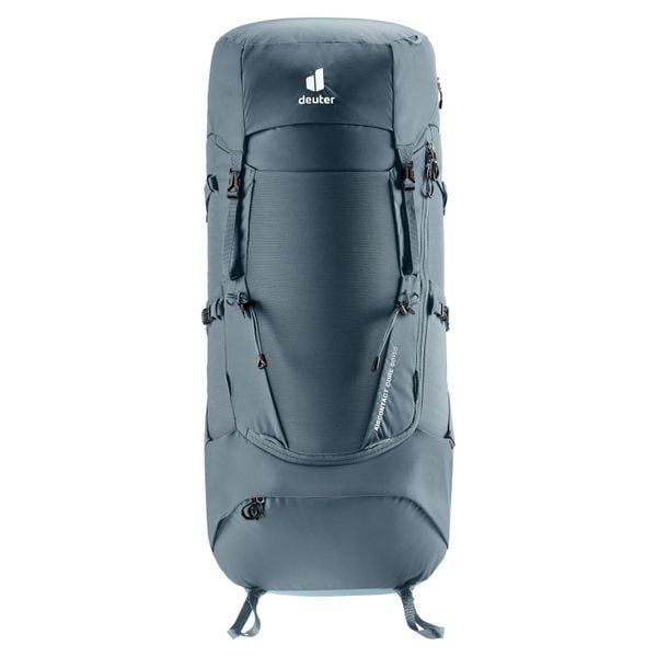 Plecak trekkingowy Deuter Aircontact Core 60+10 - graphit/shale. Szare plecaki damskie Deuter, bez wzorów, z materiału. Za 1,308.60 zł.