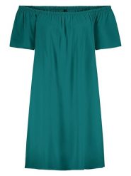 Fresh Made Sukienka w kolorze morskim rozmiar: XS. Zielone sukienki damskie Fresh Made, na imprezę, s, bez wzorów, z wiskozy, klasyczne, bez kołnierzyka, bez ramiączek, mini. Za 48.28 zł.