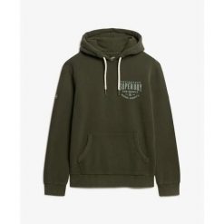 Bluza z kapturem Superdry Machined Goods Workwear. Zielone bluzy z kapturem męskie Superdry., s. Za 335.90 zł.