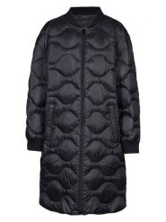 Herrlicher Płaszcz pikowany w kolorze czarnym rozmiar: M. Czarne płaszcze damskie Herrlicher, m, bez wzorów. Za 235.50 zł.