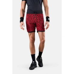 Spodenki tenisowe męskie Hydrogen Panther Tech Shorts. Czarne szorty męskie HYDROGEN, bez wzorów, z materiału, sportowe. Za 249.99 zł.