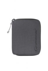 Portfel turystyczny RFiD Bi-Fold Wallet Recycled. Szare portfele damskie Lifeventure, bez wzorów, z nylonu. Za 80.99 zł.