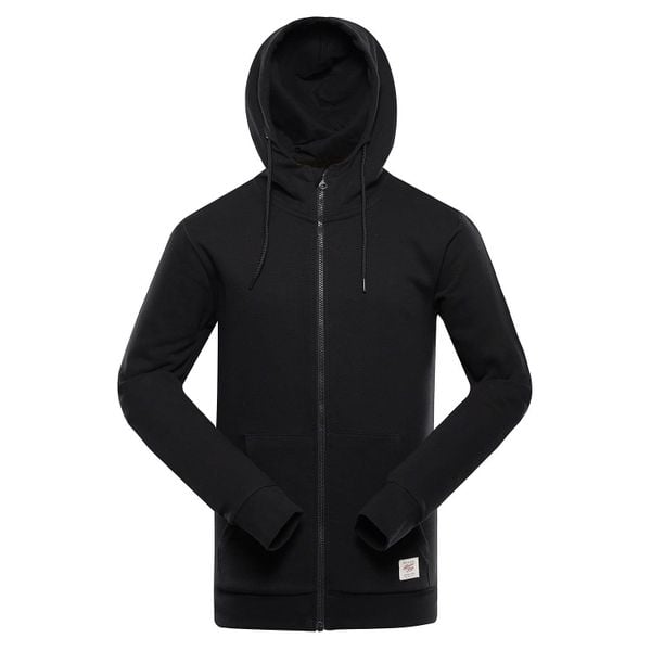 Bluza męska bawełniana z kapturem Alpine Pro Lokk. Czarne bluzy z kapturem męskie Alpine Pro, m, z bawełny. W wyprzedaży za 159.00 zł.