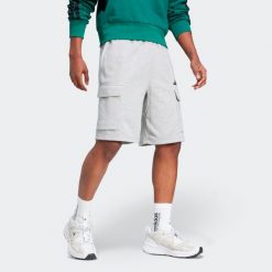Spodenki fitness męskie ADIDAS. Szare szorty sportowe męskie Adidas, m, z bawełny, na fitness i siłownię. Za 119.99 zł.