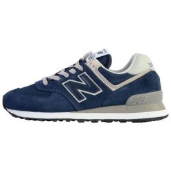 Buty Męskie New Balance Sneakersy 574 Skóra Siatka Sportowe. Niebieskie buty sportowe na co dzień męskie New Balance, z materiału, bez zapięcia, trekkingowe. Za 479.00 zł.