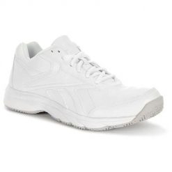 Buty do biegania męskie Reebok Workn Cushion. Białe obuwie do biegania damskie Reebok. Za 279.00 zł.