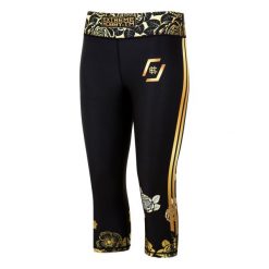 Legginsy sportowe damskie EXTREME HOBBY ROSE 3/4. Czarne bielizna termoaktywna damska EXTREME HOBBY, s, bez wzorów, z elastanu. Za 179.00 zł.
