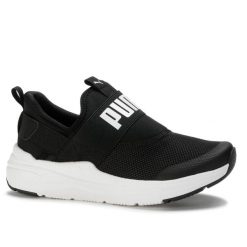 Buty damskie sneakersy sportowe Puma SOFTRIDE WIRED 2. Białe buty sportowe na co dzień damskie Puma, bez wzorów, z dresówki, na fitness i siłownię. Za 169.00 zł.