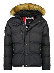 ANAPURNA Kurtka zimowa w kolorze czarnym rozmiar: L. Czarne kurtki męskie ANAPURNA, na zimę, l, z aplikacjami, klasyczne, bez kaptura. Za 248.58 zł.