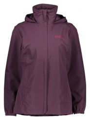 Jack Wolfskin Kurtka przeciwdeszczowa "Stormy Point" w kolorze fioletowym rozmiar: XL. Różowe kurtki przeciwdeszczowe damskie Jack Wolfskin, xl, bez kaptura. Za 201.08 zł.