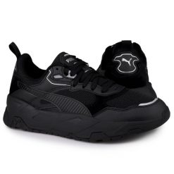 Buty męskie sportowe Puma TRINITY. Czarne buty sportowe na co dzień męskie Puma, z gumy, bez zapięcia, trekkingowe. Za 524.00 zł.