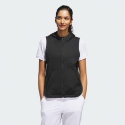 Kamizelka Ultimate365 Cold.rdy z suwakiem na całej długości. Czarne kamizelki damskie Adidas, xl. Za 439.00 zł.