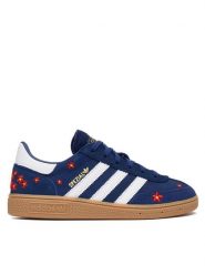 Adidas Sneakersy Handball Spezial KI0370 Granatowy. Niebieskie buty sportowe dziewczęce Adidas, bez wzorów, ze skóry, bez zapięcia. Za 279.99 zł.