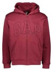 GAP Bluza w kolorze czerwonym rozmiar: XXL. Czerwone bluzy z kapturem męskie GAP, xxl, z bawełny. Za 199.95 zł.