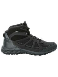 Jack Wolfskin Buty turystyczne "Woodland 2" w kolorze czarnym rozmiar: 41. Czarne buty trekkingowe męskie Jack Wolfskin, bez zapięcia, outdoorowe. Za 289.88 zł.