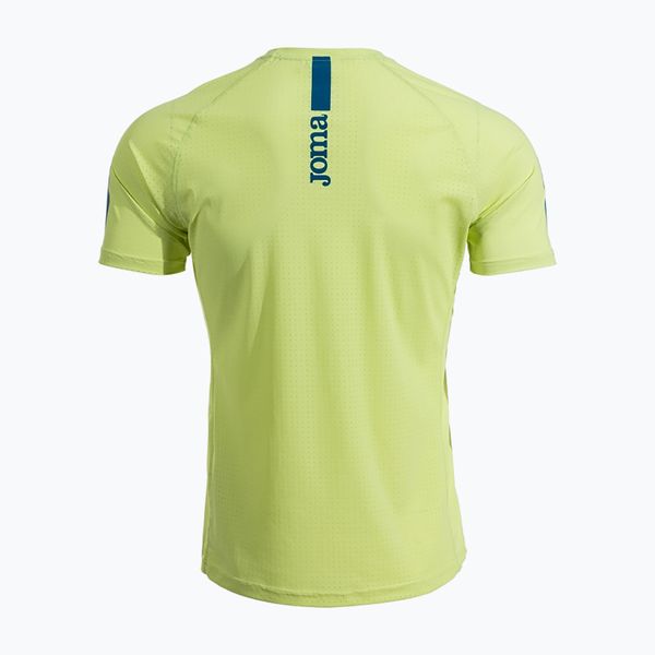 Koszulka do biegania męska Joma R-Trail Nature. Zielone t-shirty sportowe męskie Joma, l, z tkaniny, bez ramiączek, do biegania. Za 119.99 zł.
