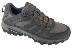 Buty trekkingowe męskie, Redmond IV Low WP. Szare buty trekkingowe męskie Columbia, z materiału, przed kostkę, bez zapięcia, trekkingowe. Za 448.25 zł.