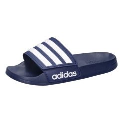 Klapki basenowe adidas Adilette. Białe klapki i japonki męskie Adidas, z materiału. Za 119.00 zł.