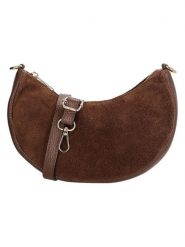 Charm Skórzana torebka w kolorze brązowym - 20 x 12 x 5 cm rozmiar: onesize. Brązowe torebki klasyczne damskie Charm, bez wzorów, z materiału, bez dodatków. Za 108.99 zł.