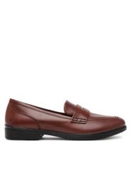 ECCO Mokasyny Dress Classic 15 20980301053 Brązowy. Brązowe mokasyny damskie ECCO, ze skóry. Za 389.99 zł.