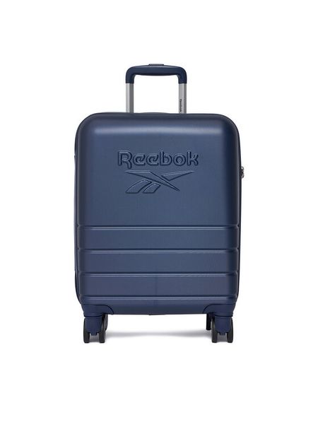 Reebok Walizka kabinowa CEO-RBK-WAL-002-CCC-S Granatowy. Niebieskie walizki Reebok, bez wzorów, z tworzywa sztucznego. Za 259.99 zł.