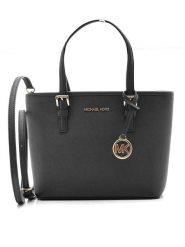 Michael Kors Torebka w kolorze czarnym - 22 x 18 x 10 cm rozmiar: onesize. Czarne torebki klasyczne damskie Michael Kors, bez wzorów, z materiału, bez dodatków. Za 812.63 zł.