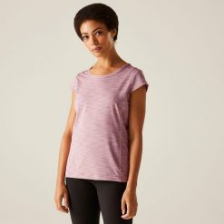 Hyperdimension II damska koszulka. Czerwone bluzki sportowe damskie Regatta, bez kołnierzyka, bez ramiączek. W wyprzedaży za 107.00 zł.