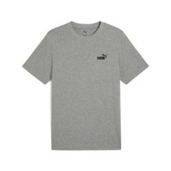 Koszulka Puma Ess Small No. 1 Logo. Szare t-shirty sportowe męskie Puma, s, bez ramiączek, na fitness i siłownię. Za 65.00 zł.